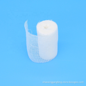 Medical cotton surgical dressing woven edge gauze bandage